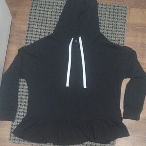 Time and Tru Black Maternity Hoodie​​